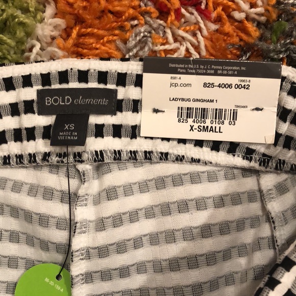 Gingham stretch pants, XS - Picture 5 of 8